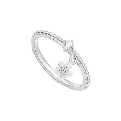 Nhẫn Bạc đính đá STYLE By PNJ Bloomie XM00W000142
