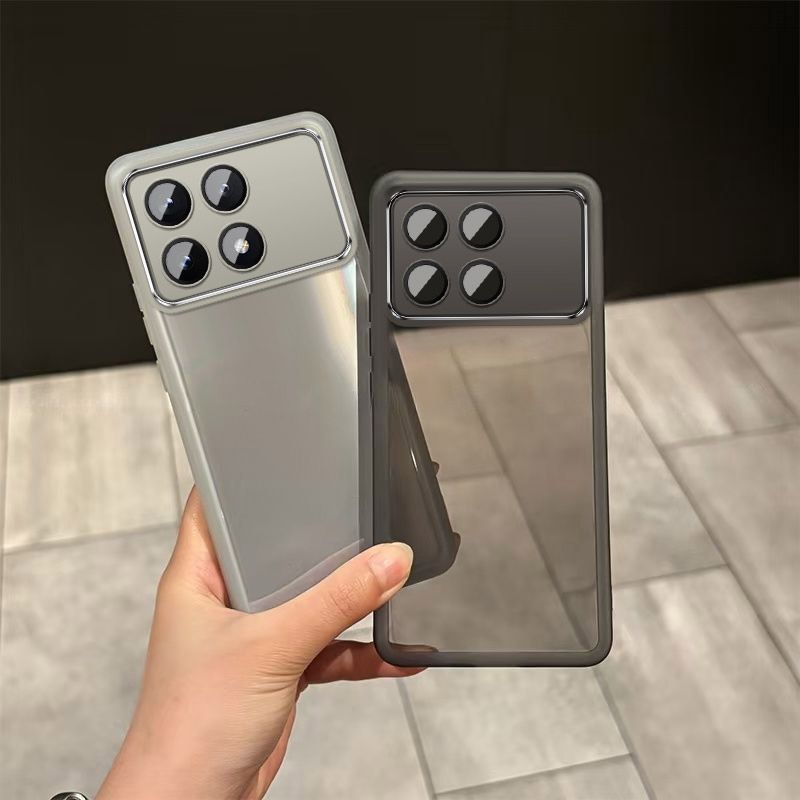 Dành Cho Xiaomi Poco X6 Ốp lưng Poco X6 Pro POCO X6 Cover poco x6 Pro Ốp Lưng Silicon Mạ Chống Móc