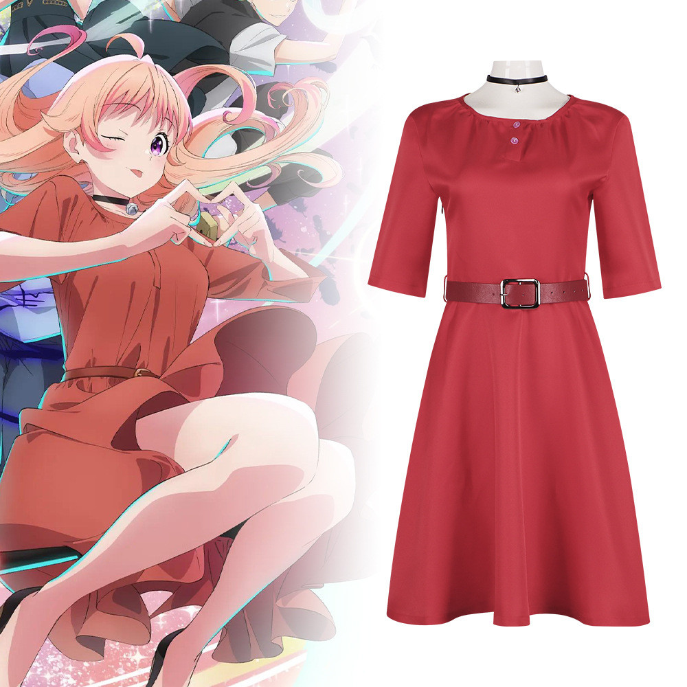 Váy cosplay Nozomi Niko phù thủy và pháp sư màu đỏ, trang phục sân khấu