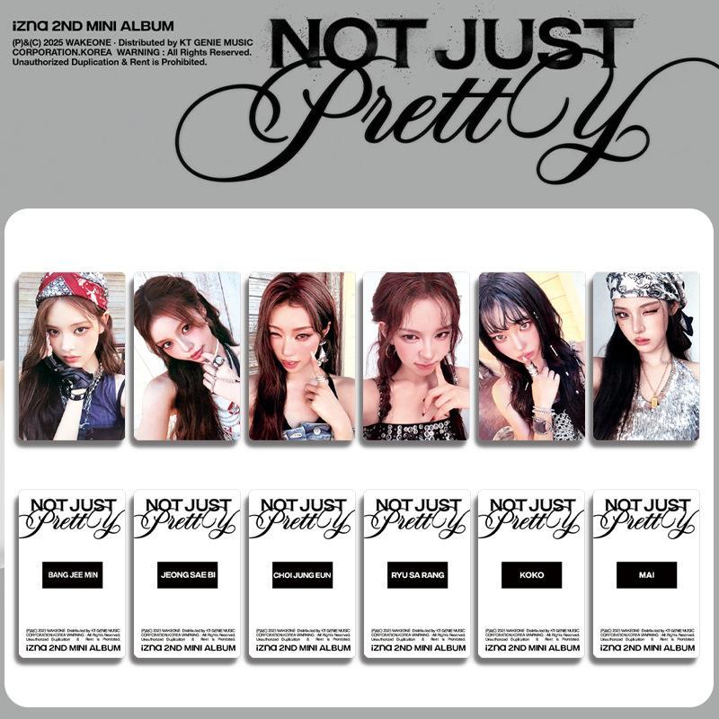 MỚI IZNA LOMO Thẻ Polaroid Bài Photocards HD Bộ sưu tập tập thẻ KPOP