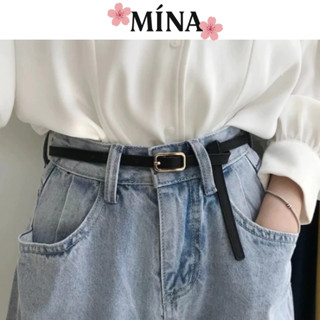  Thắt Lưng Nữ Bản NHỏ Dễ Thương_Dây Nịt Đai Váy Hàn Quốc  27PU  