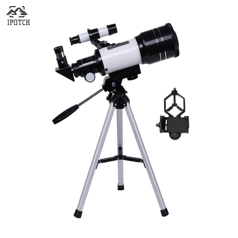 Bộ phản xạ thiên văn F30070 với bộ chuyển đổi điện thoại ba chân chống nước