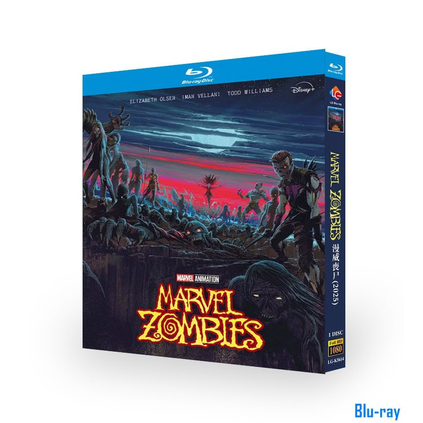 [THƯƠNG HIỆU MỚI SEALED] Phim Mỹ Marvel Zombies (2025) 1 Đĩa Blu-ray Đóng Hộp