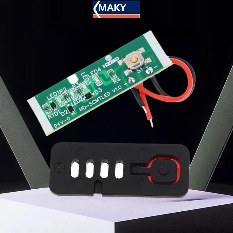 MAKY 1 / 3 / 5 Cái 5S 18V 21V Li-Battery Màn Hình Hiển Thị Điện Bảng Hiển Thị LED Máy Khoan Điện Tua