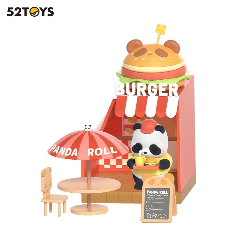 Hộp Bind Box, Hộp Mù Panda Roll Shopping Street Series Figure Toy - 52TOYS