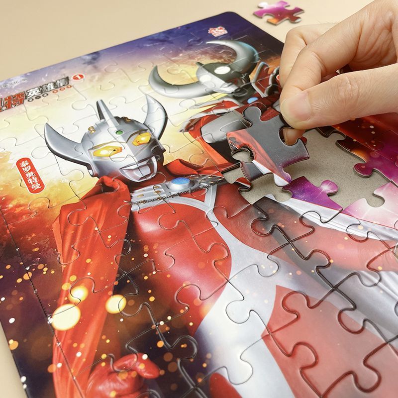Ultraman Puzzle Sero Ultraman Puzzle 60 / 100 / 500 Miếng Xếp Hình Độ Khó Cao Câu Đố Trẻ Em20251230X