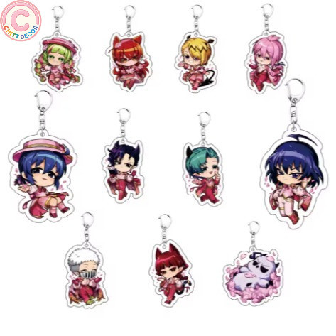 Mô hình acrylic Anime Mairimashita Iruma-kun 6cm – phiên bản dễ thương, bảng đứng nhân vật Iruma-kun