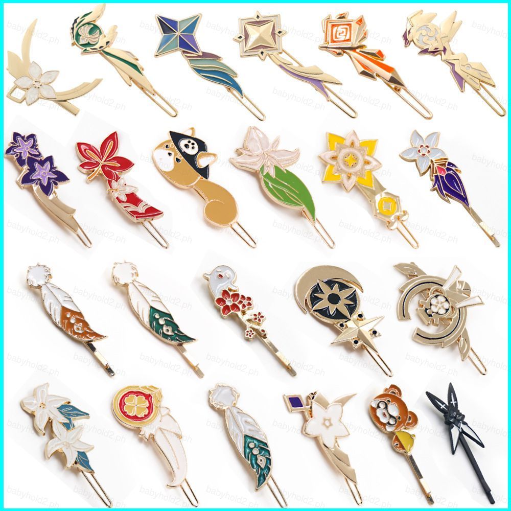 Kẹp tóc & Mũ đội đầu Cosplay Genshin Impact - Character: Hu Tao, Keqing