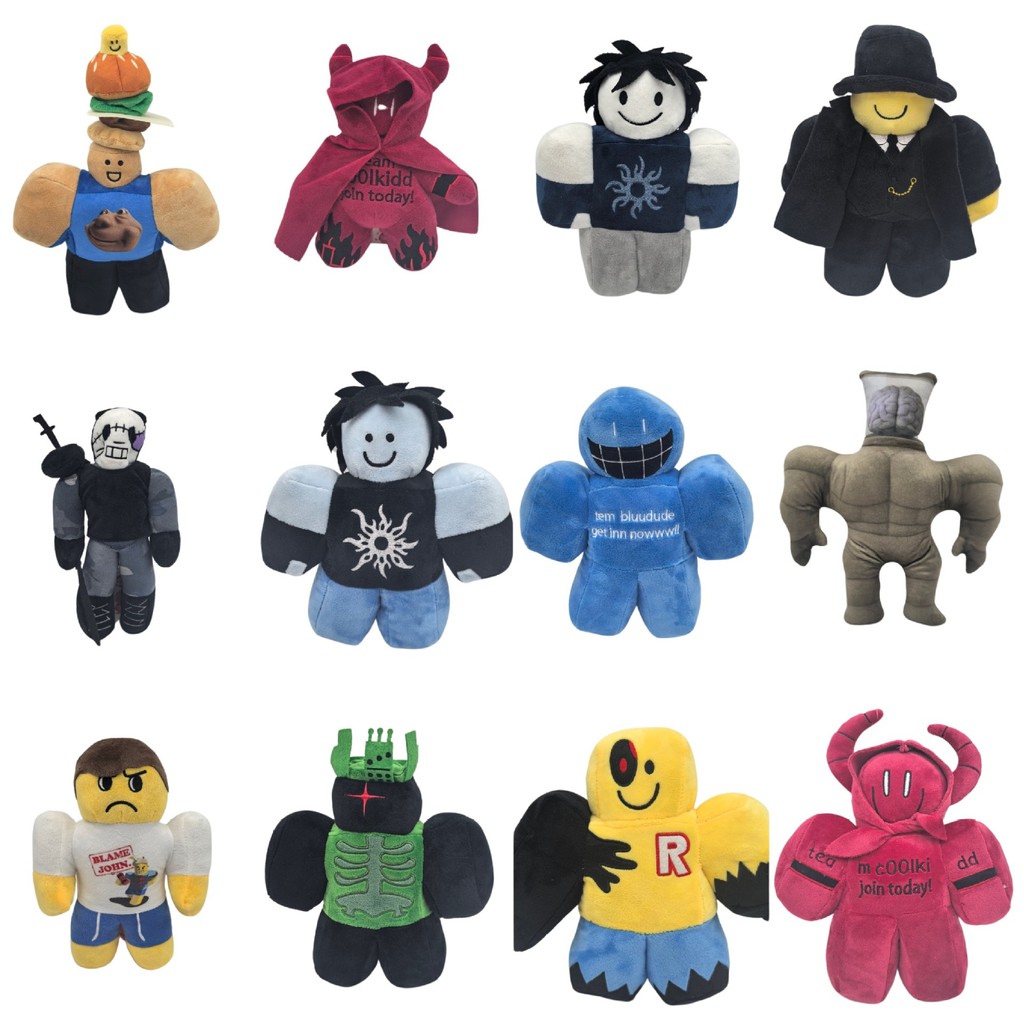Roblox Forsaken Gubby Phụ kiện trò chơi Búp bê sang trọng Plushie Đồ chơi nhồi bông Quà tặng sinh nh