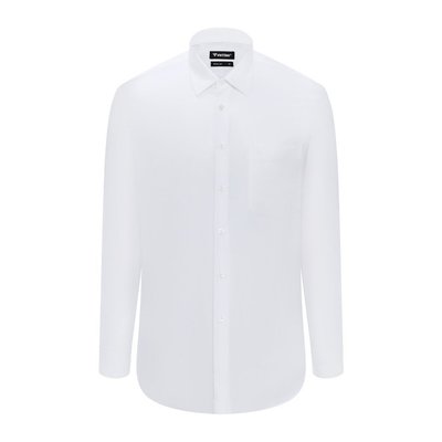 Áo sơ mi tay dài vạt tròn VIETTIEN vải Cotton form REGULAR VT00000624