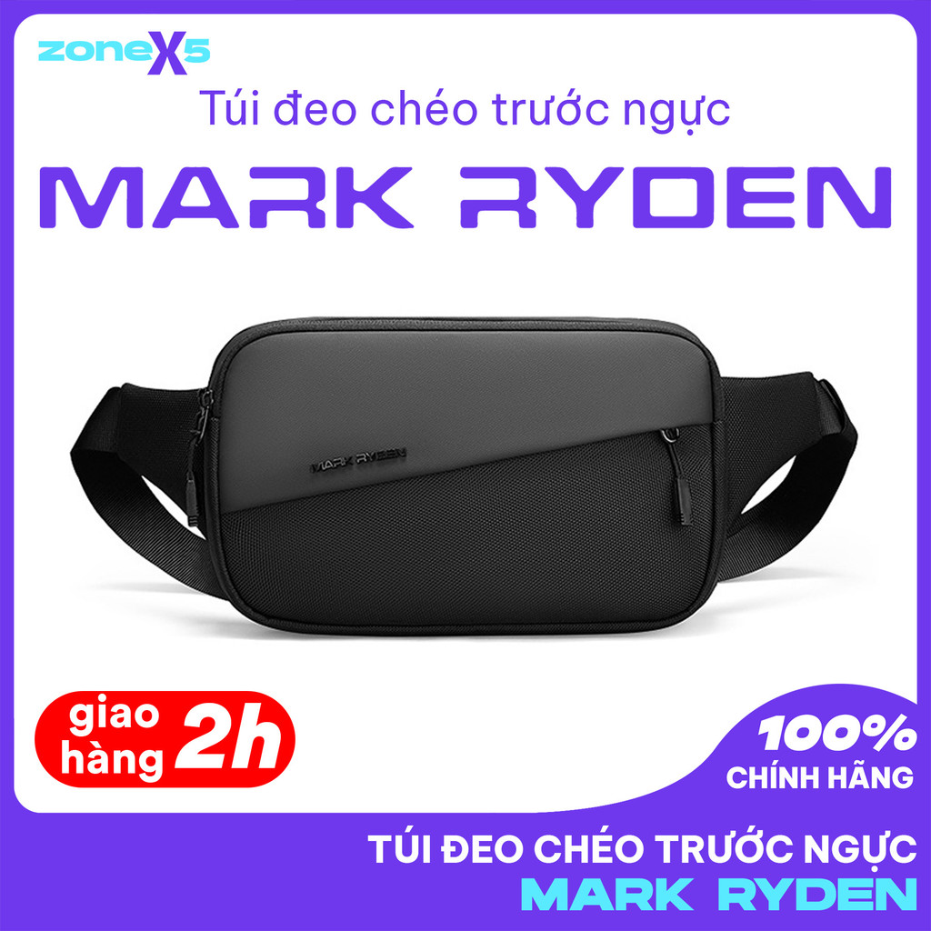 Túi Đeo Ngực Mark Ryden MR8112 Chống Nước Vải Oxford Nhiều Ngăn Dung Tích Lớn Phong Cách Nam Hiện Đạ
