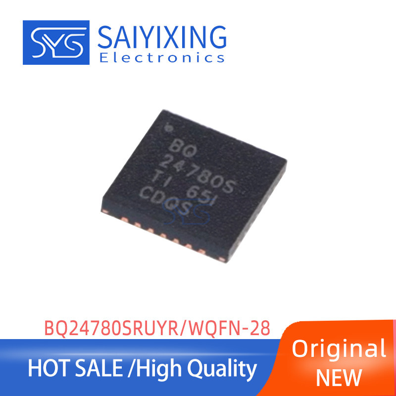5 Chiếc Chính Hãng Mới BQ24780SRUYR IC 24780S WQFN-28 Chip Sạc Pin