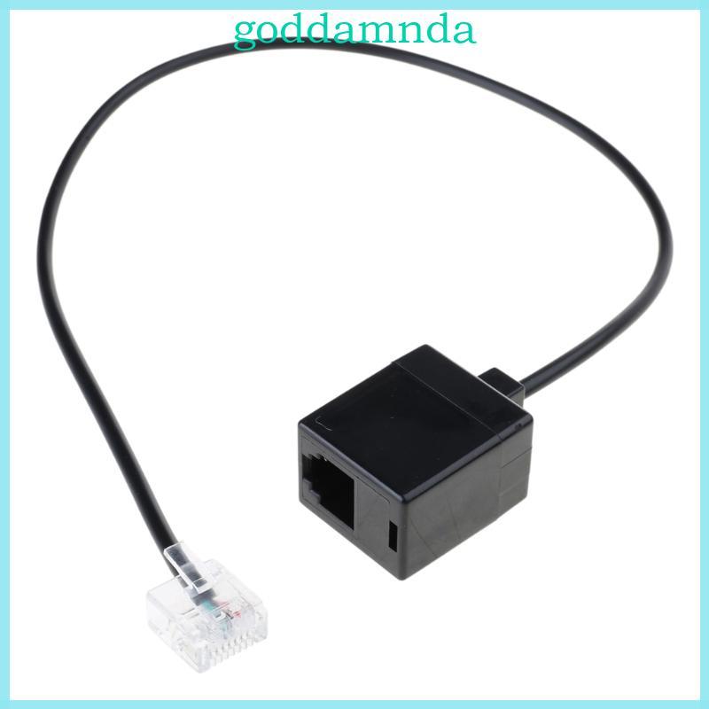 RJ45 to RJ11 Converter Cable for Landline Connection RJ45 8P8C to RJ11 6P6C Cord