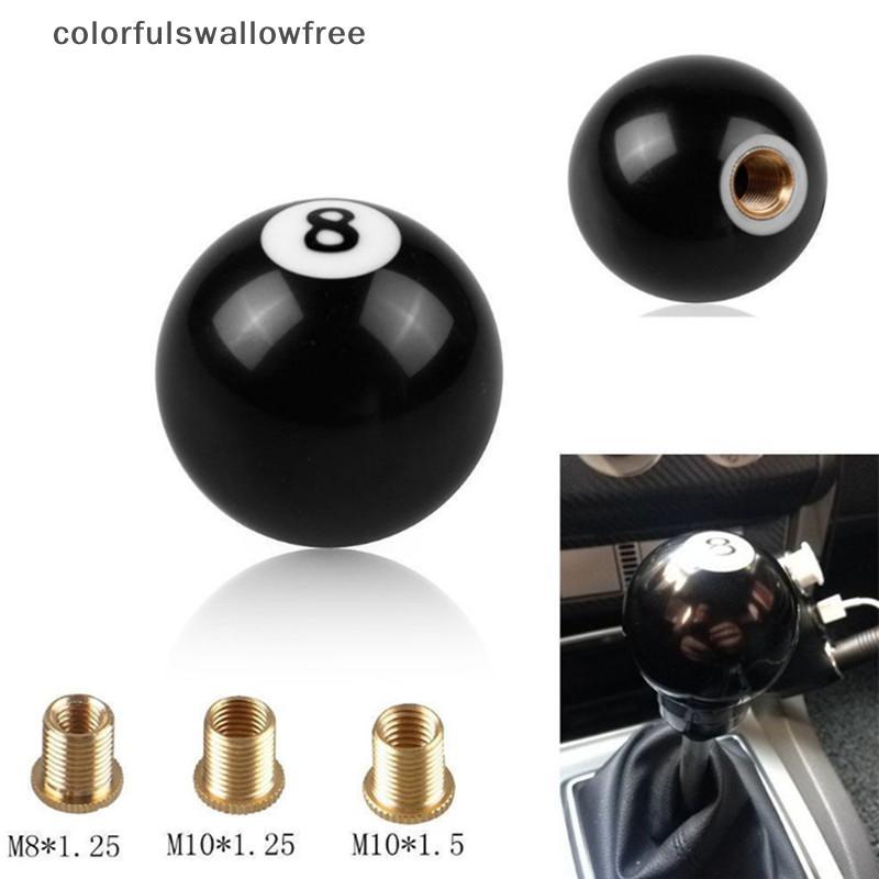 Colorfulswallowfree Universal Car Auto Tru 8 Ball Gear Shifter Lever Handle Shift Knob Cột ABC
