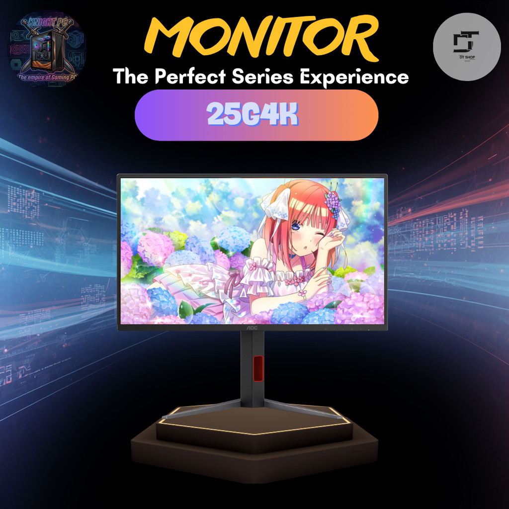 "Màn Hình Gaming AOC 25G4K 24.5 inch - IPS FHD 0.3ms 420Hz, hiệu năng cực đỉnh"