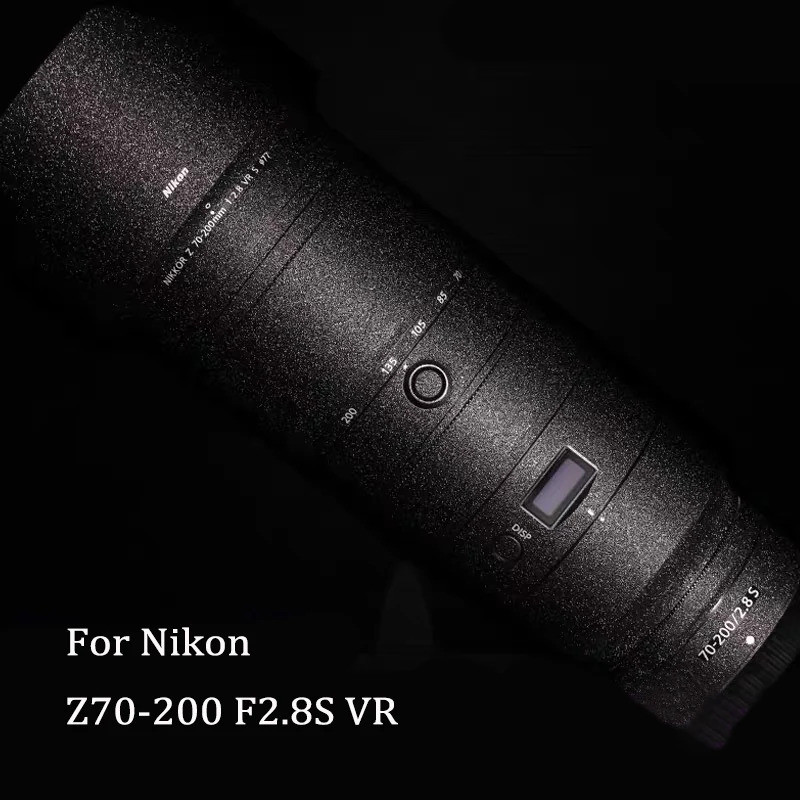 Z 70-200 2.8 Decal Vinyl Bọc Phim Ống Kính Bảo Vệ Thân Miếng Dán Bảo Vệ Áo Cho Nikon Z 70-200mm F2.8