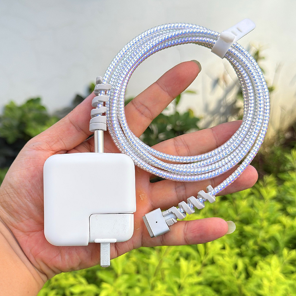 Thích hợp cho Apple Laptop Macbook Case 30W 35W 70W Sạc Cáp Dữ Liệu Bảo Vệ Dây Cuộn Dây