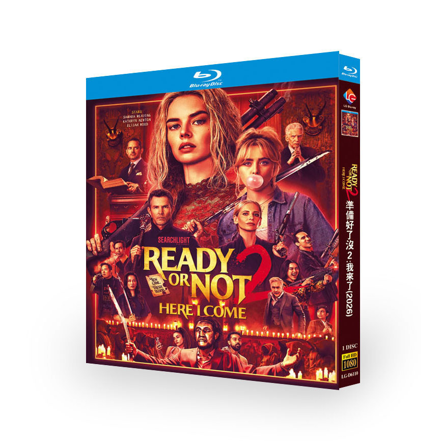 Đĩa Blu-ray Phim Mỹ Ready or Not 2: Here I Come (2026) 1BD G01