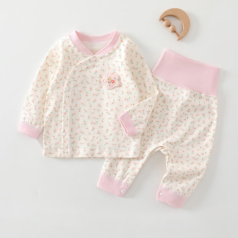 Baby Autumn Clothes Set Split Long Johns Class A Bottoming One-Year-Old Pajamas Newborn Baby Boy and