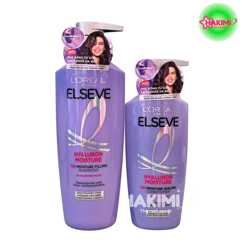 Dầu Gội, Xả LOREAL - Elseve Hyaluron Moisture