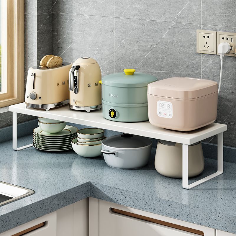 Hot Sale#Kitchen Storage Rack Countertop Cabinet Inner Layered Rack Desktop Small Shelf Spice Organi