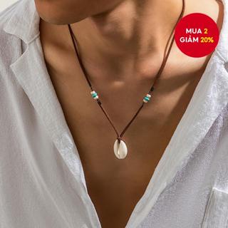 Vòng cổ dây đơn giản mùa hè có vỏ Mặt dây chuyền trang sức bãi biển hợp thời trang Phụ kiện kỳ nghỉ