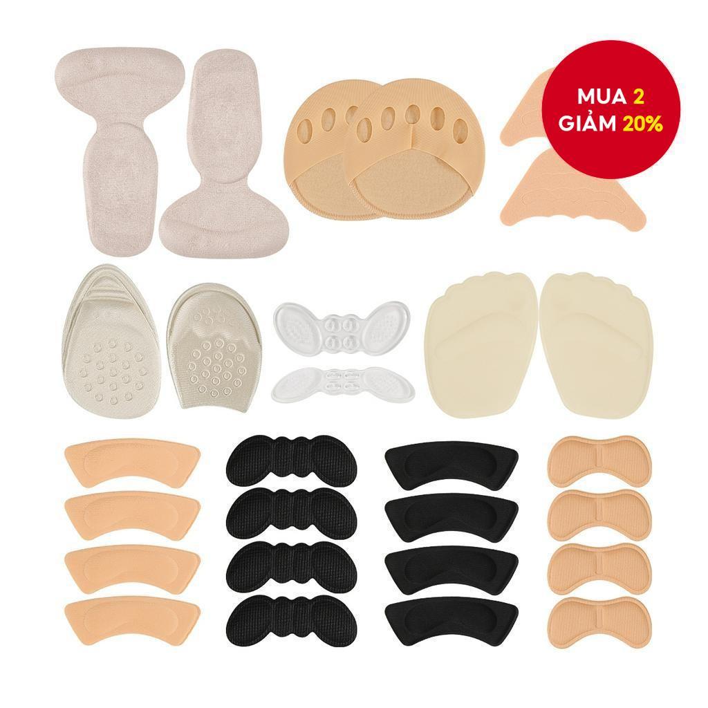 18 Loại Đế Giày Miếng Lót Gót Cho Giày Lớn Đệm Chân Trước Cao Gót Bảo Vệ Ngón Chân