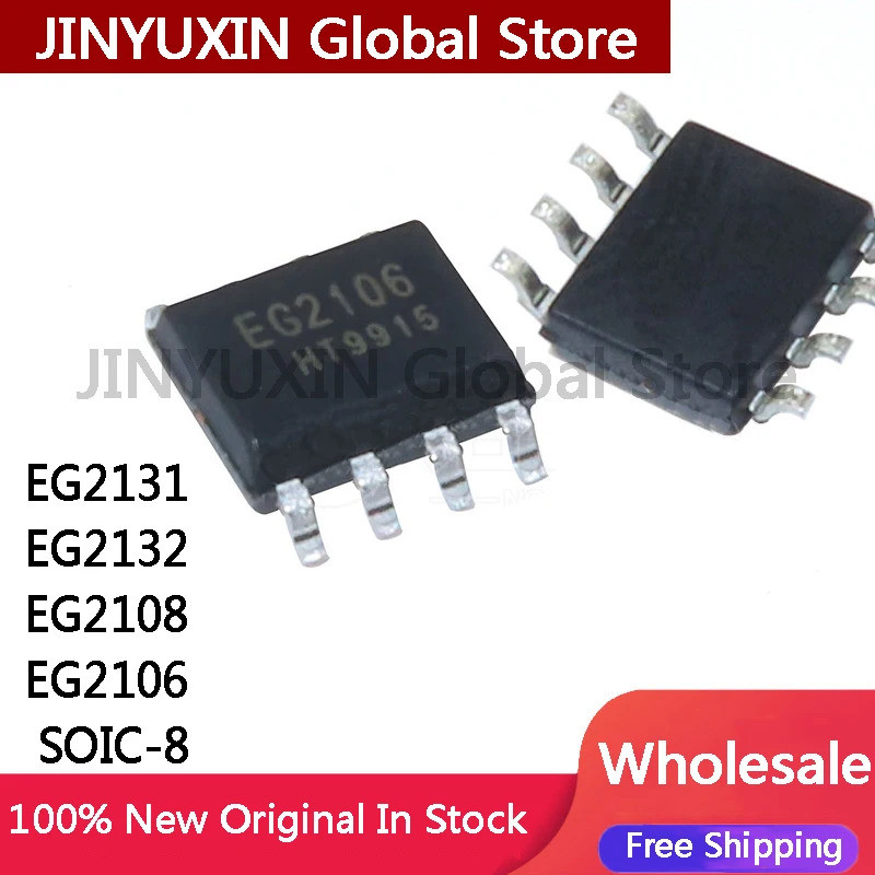 5 CÁI EG2131 EG2132 EG2108 EG2106 SOIC-8 SOP8 Driver chip ic Bán buôn Còn hàng