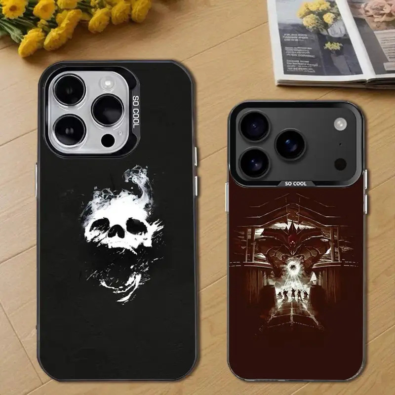 Ốp Điện Thoại Trò Chơi Destiny Cho iPhone 17,16,15,14,13,12,11, Pro, Max, Plus, E, Air, Mini Black T