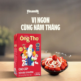Combo 3 Hộp Sữa Đặc Ông Thọ Đỏ Hộp Giấy 1kg Có Nắp MiniMart