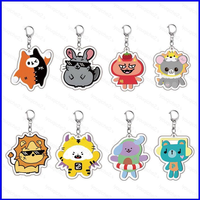 SV TOMAFOX Acrylic Móc Khóa Jaidee Hoạt Hình Mặt Dây Chuyền GMMTV CP Túi Phụ Kiện Ngôi Sao Anime Ngo