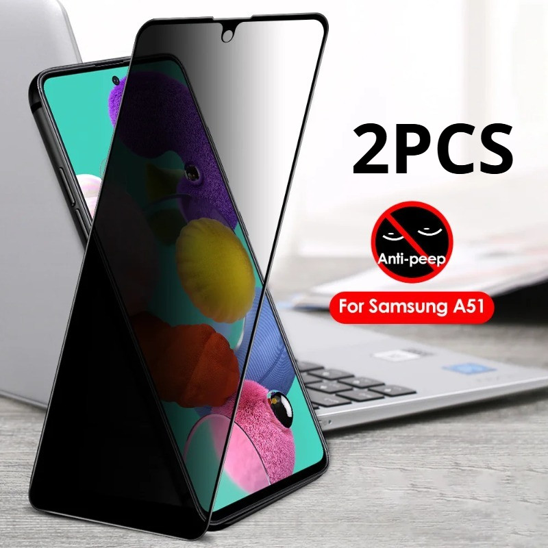 1-2 Chiếc Full Cover Riêng Tư Cạnh Đen Kính Phim Cho Umidigi G9T G9C G9A G9 G5A G5 Mecha 5G Bảo Vệ M