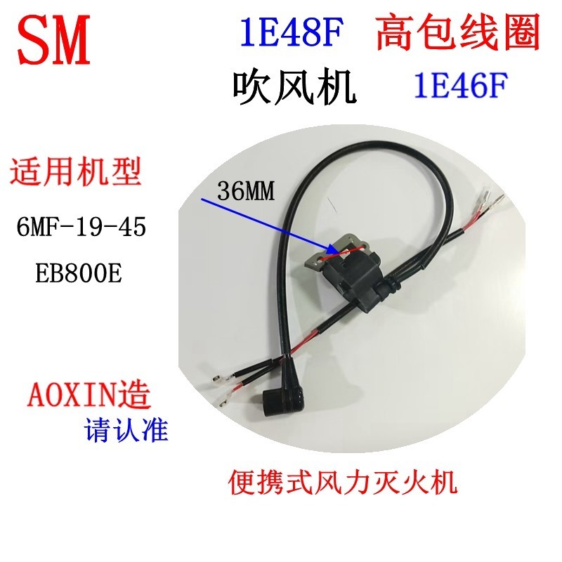 Eb800E Máy Sấy Tóc Cuộn Dây Đánh Lửa Huasheng 6MF-19-45 Điện Gió Di Động Bật Lửa 1E48F Gói Điện Áp C