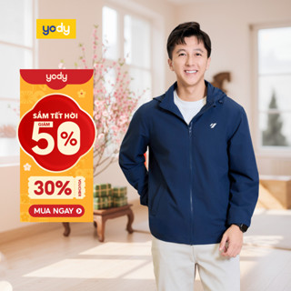   Áo khoác gió nam gia đình 3C Promax YODY tay bo chun mũ tháo rời MCJA25F091 