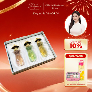  Bộ sưu tập nước hoa Miss Saigon The Essence 15mlx3 chai 