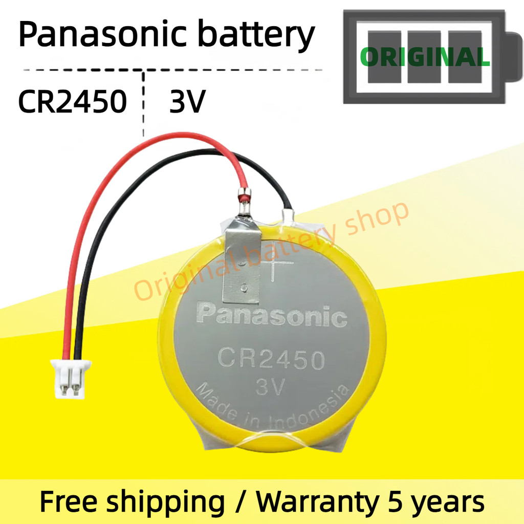 Pin Panasonic CR2450 AFPX-BATT Panasonic FP-X Series Mitsubishi FX3U FX5U-32BL Pin dự phòng dữ liệu 
