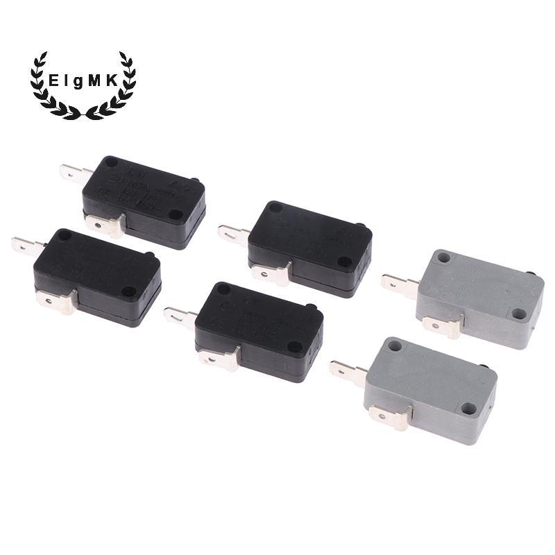 [ElgMK] 2 chiếc KW16 (5) Cửa lò vi sóng 250VAC Micro thường mở thường đóng cửa công tắc [MỚI]