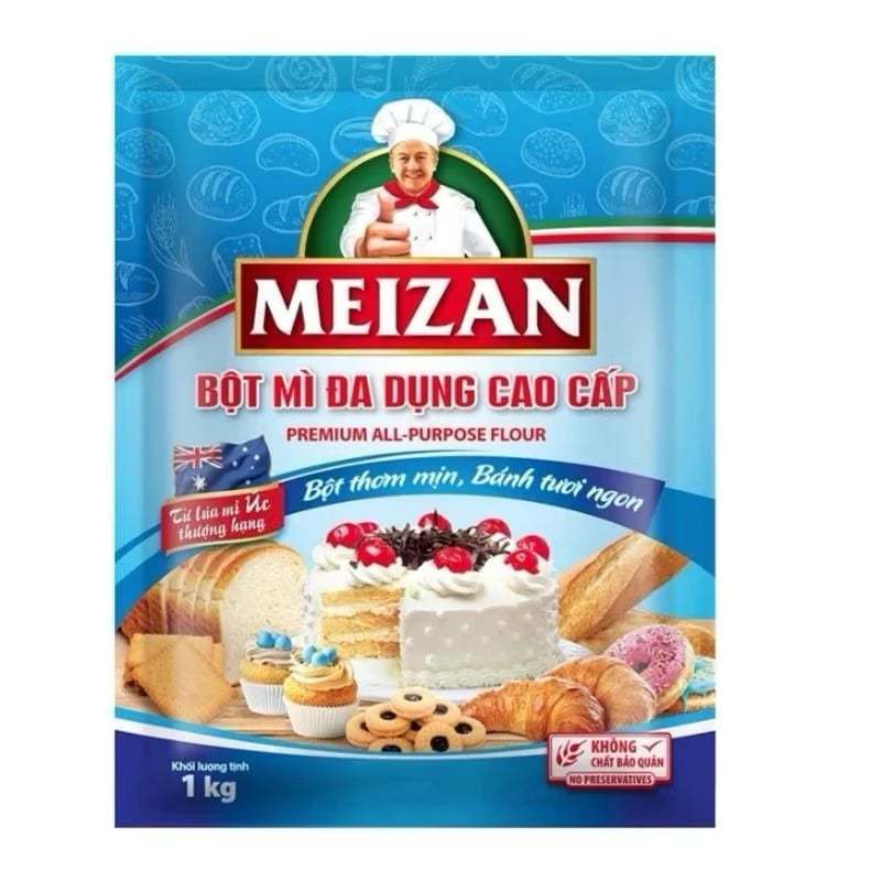 Bột mì đa dụng Meizan 1kg
