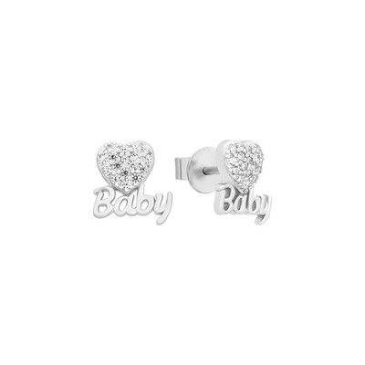 Bông tai Bạc đính đá PNJSilver XMXMW060440