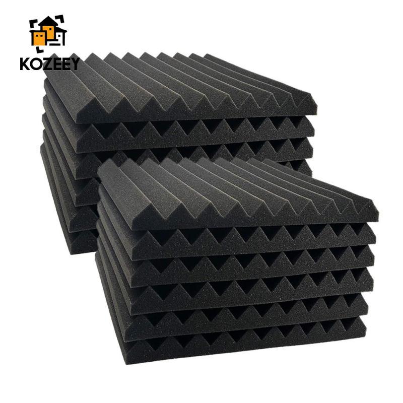 12 Chiếc Acoustic Foam Panel 12 "X 12" Cách Âm Điều Trị Âm Bọt Giảm Tiếng Ồn