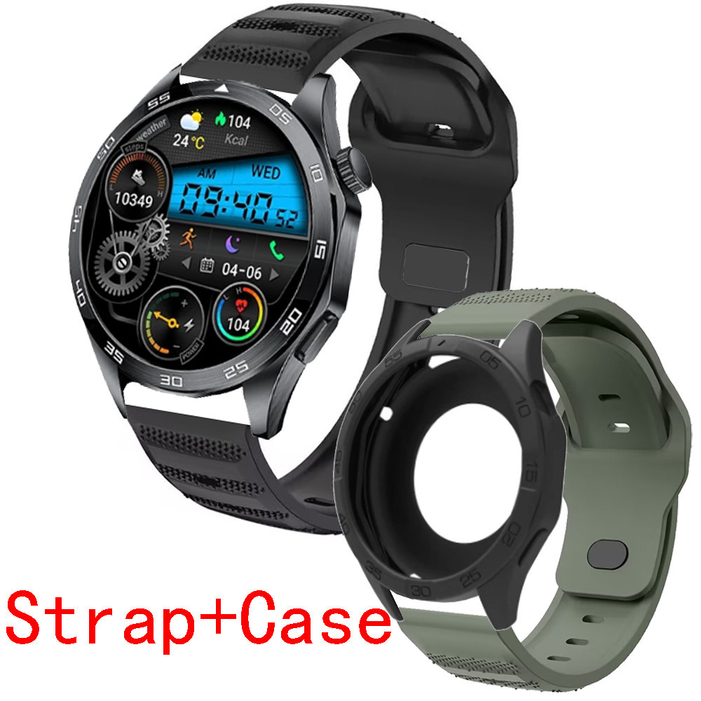 Ban Nhạc Cho LIGE GT4 Pro Bao Da Dây Đeo Nam Nữ Đồng Hồ Thông Minh Silicon Mềm Vòng Tay Dây Đai LIGE