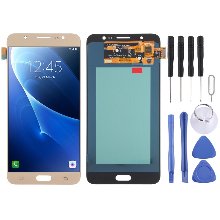 Nhà máy bán trực tiếp màn hình LCD OLED cho Samsung Galaxy J7 SM-J710 kèm bộ số hóa đầy đủ