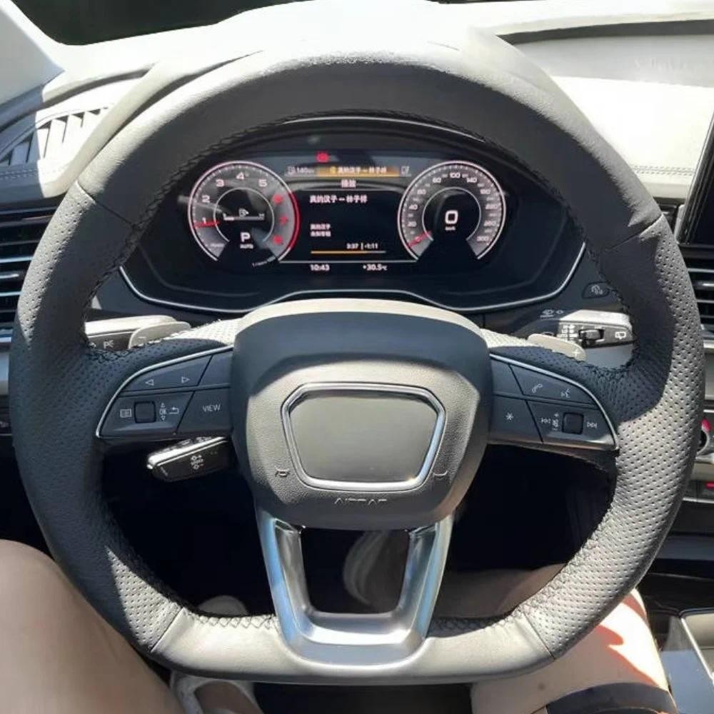 Bọc Bọc Bọc Vô Lăng Ô Tô Da Nhân Tạo Cho Xe Audi Q5 SQ5 2017-2019 Q3 2018 2019 Q8 SQ8 2018 2019 Q7 S