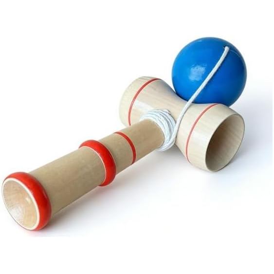 2026Pro Nhật Bản Linh Hồn Trăng Tròn Kendama Gỗ Chắc Chắn Truyền Thống Nhật Bản Kỹ Năng Ném Mèo Trò 
