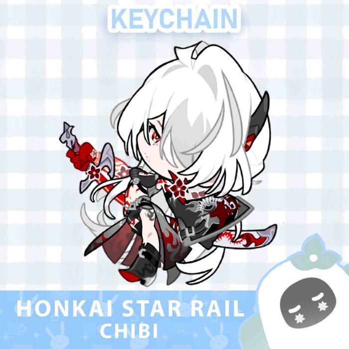 Ganci / Gantungan Kunci Akrilik ANIME HONKAI STAR RAIL CHIBI - ACHERON