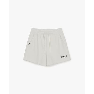 MLB - Quần short nữ ống rộng lưng thun Basic_3FSPB0363-50IVS