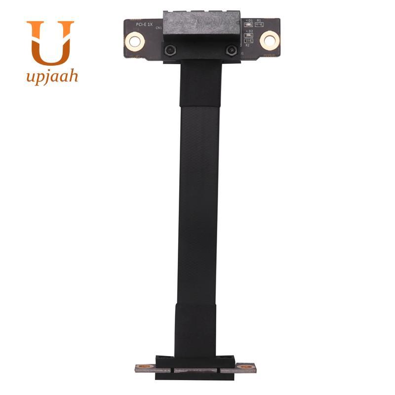 Cáp nâng PCIE X1 Dual 90 độ Góc phải PCIe 3.0 X1 sang X1 Cáp nối dài 8Gbps PCI Express 1X Riser Card