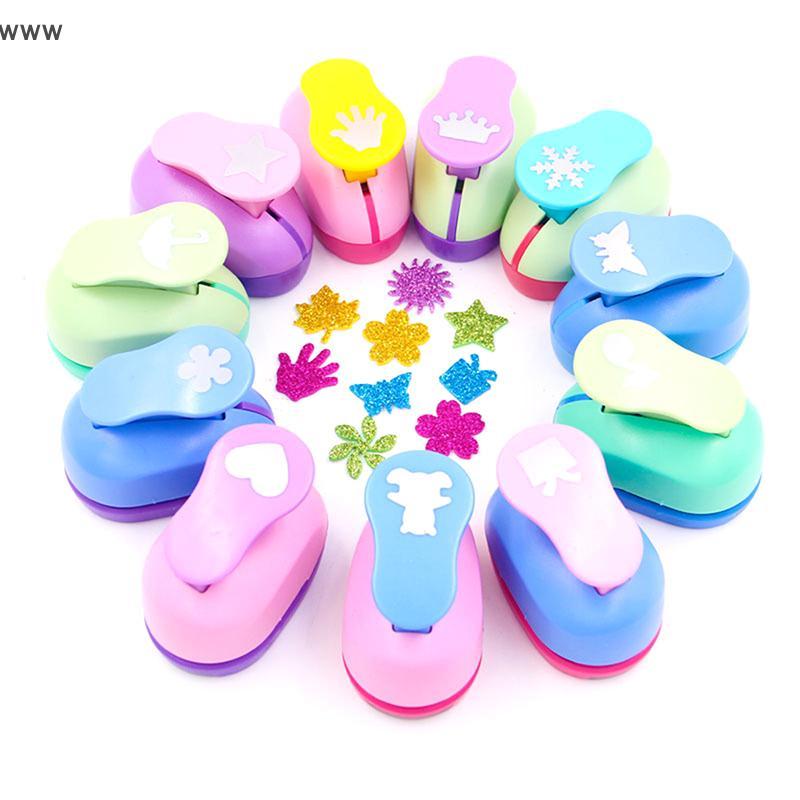 [auz] Paper Cut Foam Maker Puncher Scrapbook Flowers Puncher,  Large DIY Craft Hole Punch, 60-100 un