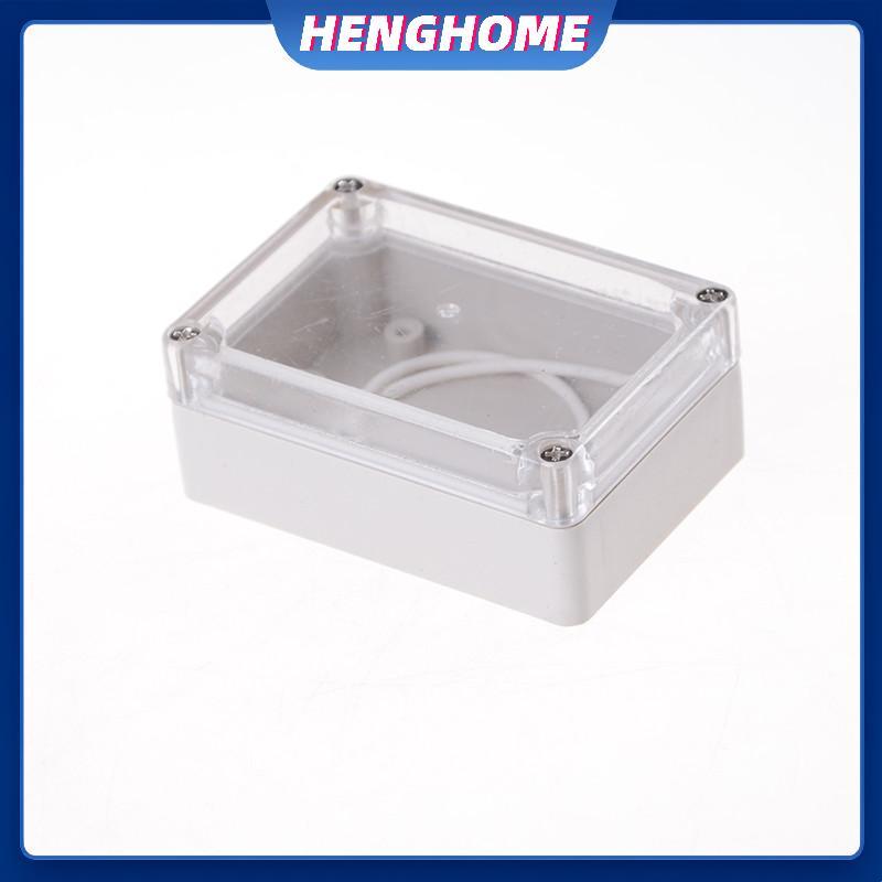 HENGHOME 85x58x33 Vỏ trong suốt chống nước Cáp điện tử Hộp dự án Vỏ bọc HENGHOME