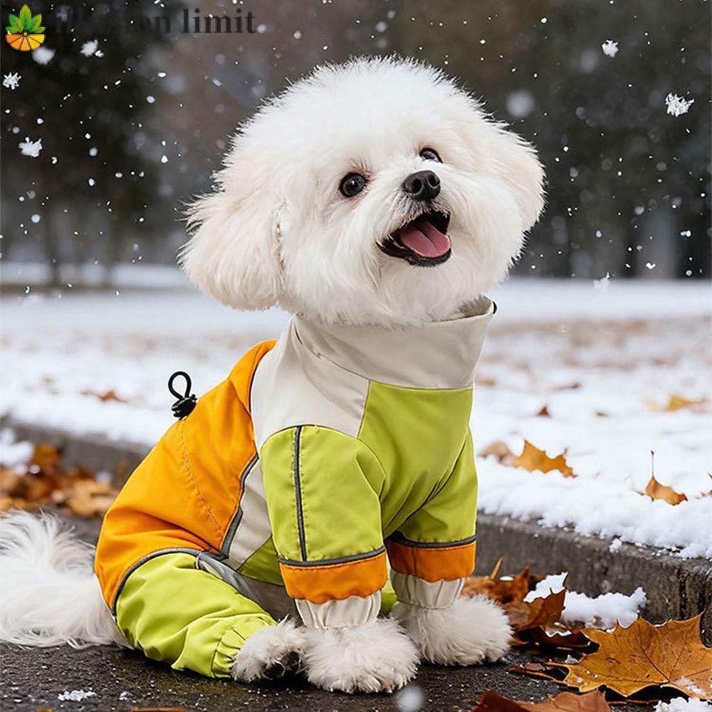 ILLUSION LIMIT Puppy Snow Suit Four Legged All-Weather Hoạt động ngoài trời